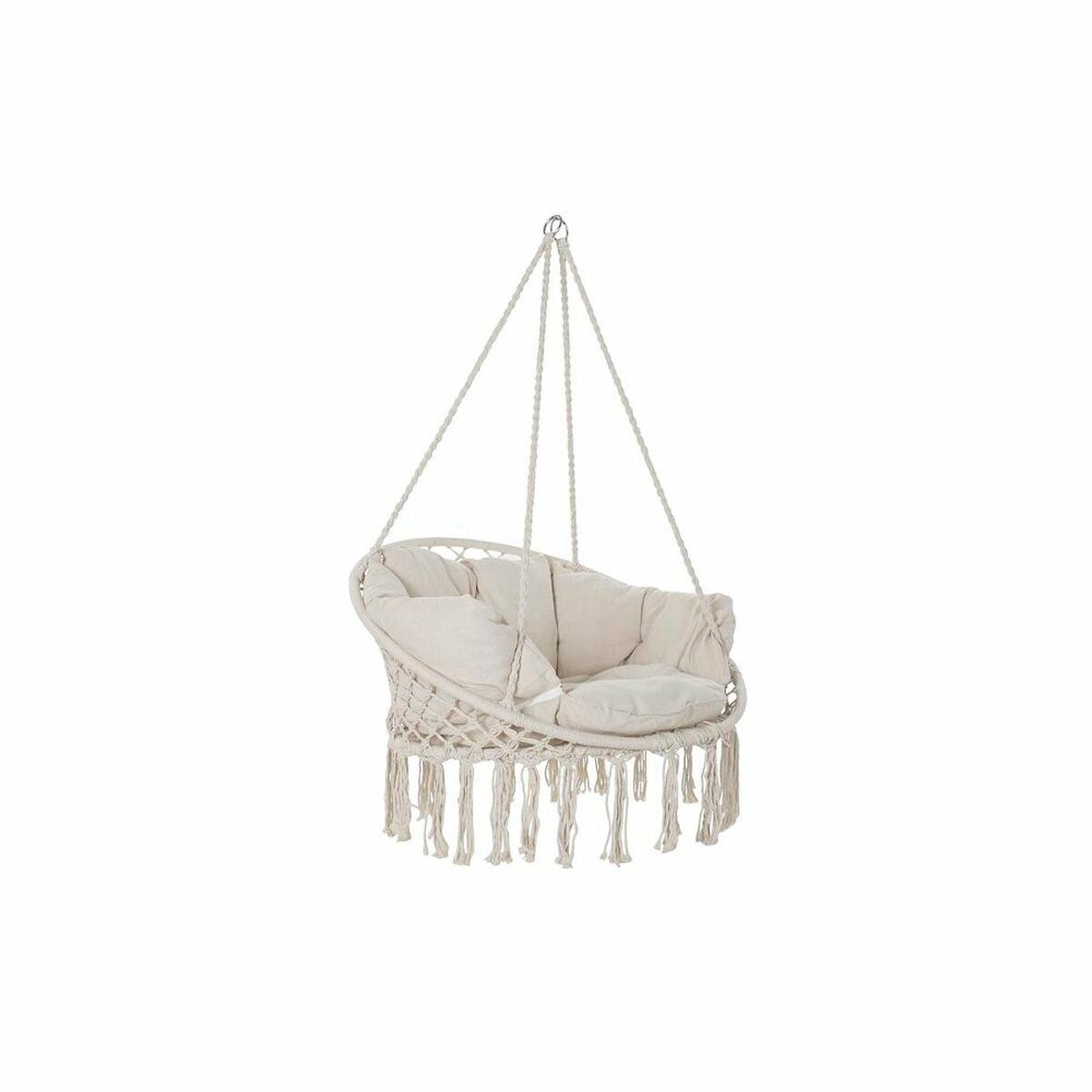 Hamac DKD Home Decor Bej 100 x 80 x 145 cm (100 x 80 x 145 cm) - Curte, Mobilier de grădină și accesorii