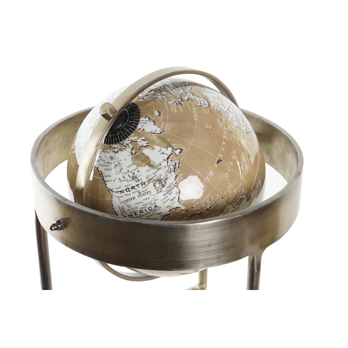 Glob Pământesc DKD Home Decor Auriu* Bronz 23 x 22 x 43 cm - Birou și papetărie, Material școlar și educațional