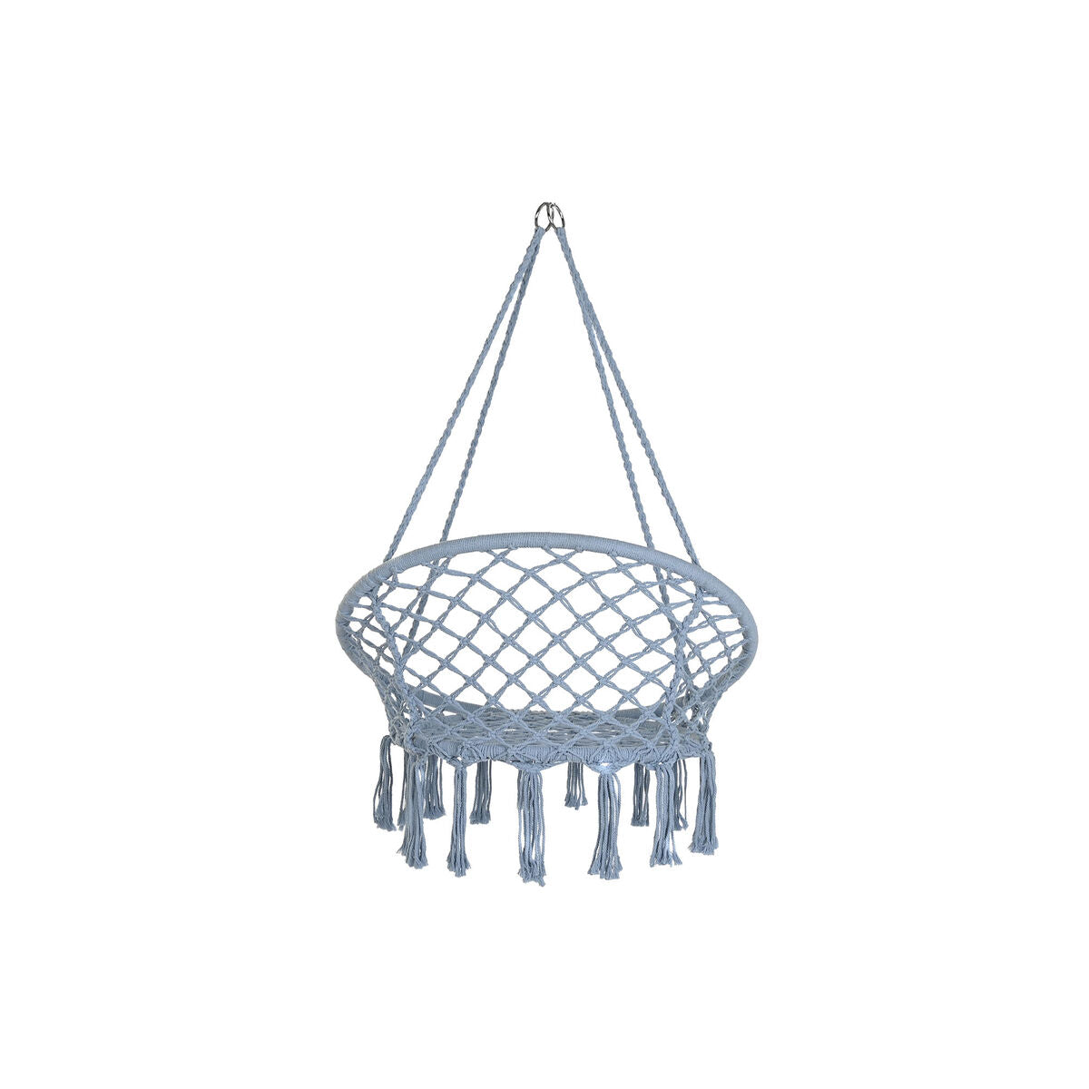 Hamac DKD Home Decor Albastru celest 80 x 63 x 128 cm - Curte, Mobilier de grădină și accesorii