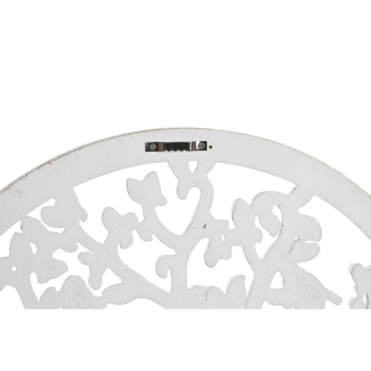 Decorațiune de Perete DKD Home Decor Alb Auriu* Argintiu 40 x 1,5 x 40 cm - Acasă și bucătărie, Decorațiune interioară