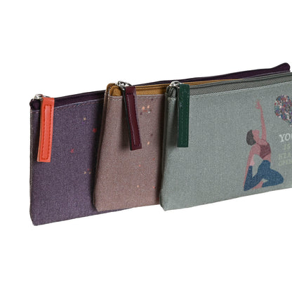 Carcasă DKD Home Decor Maro Verde Bordo 22,5 x 1 x 9,5 cm (3 Unități) - Birou și papetărie, Material școlar și educațional