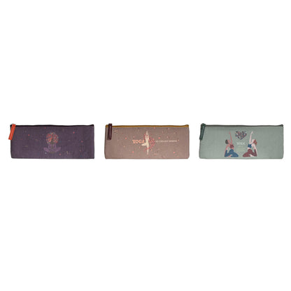 Carcasă DKD Home Decor Maro Verde Bordo 22,5 x 1 x 9,5 cm (3 Unități) - Birou și papetărie, Material școlar și educațional
