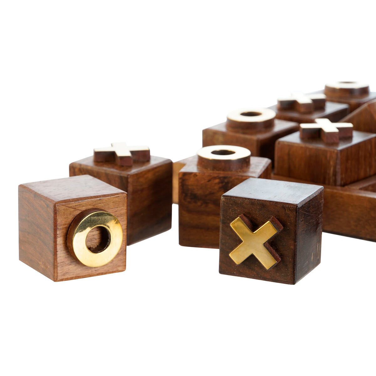 Joc X și Zero Home ESPRIT 13 x 13 x 4 cm - Jucarii si jocuri, Jocuri și accesorii