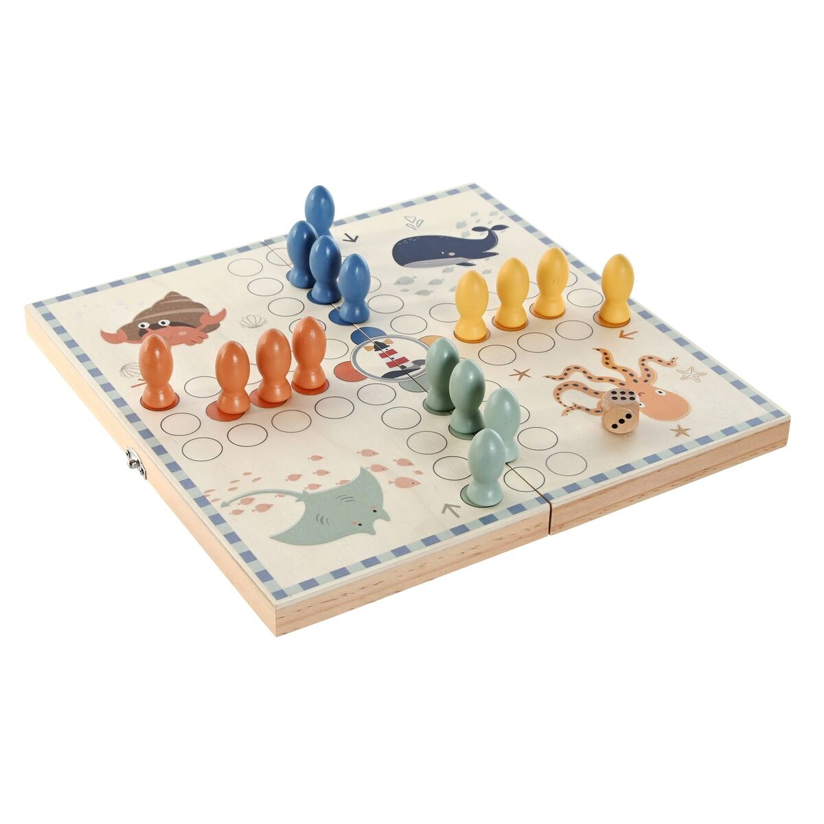 Parchis Home ESPRIT 26 x 13 x 3,3 cm - Jucarii si jocuri, Jocuri și accesorii