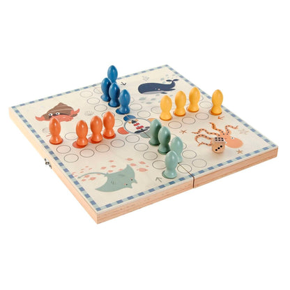 Parchis Home ESPRIT 26 x 13 x 3,3 cm - Jucarii si jocuri, Jocuri și accesorii