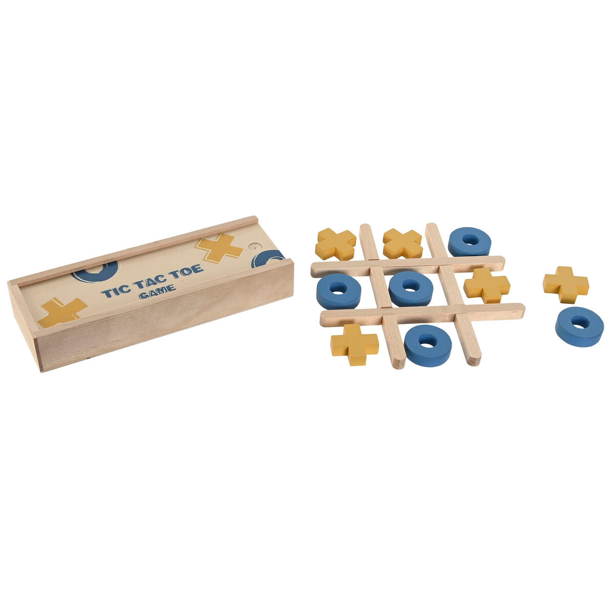 Joc X și Zero Home ESPRIT Tic Tac Toe 18 x 6 x 3 cm - Jucarii si jocuri, Jocuri și accesorii