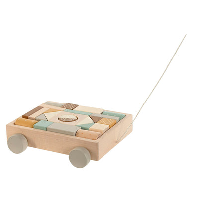 Joc din lemn Home ESPRIT Galben Maro Natural Mentă - Jucarii si jocuri