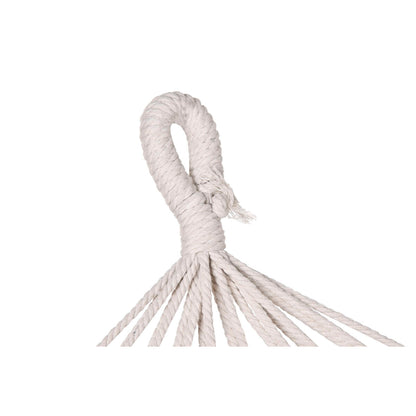 Hamac Suspendat Home ESPRIT Alb Franjuri 200 x 100 x 5 cm - Curte, Mobilier de grădină și accesorii