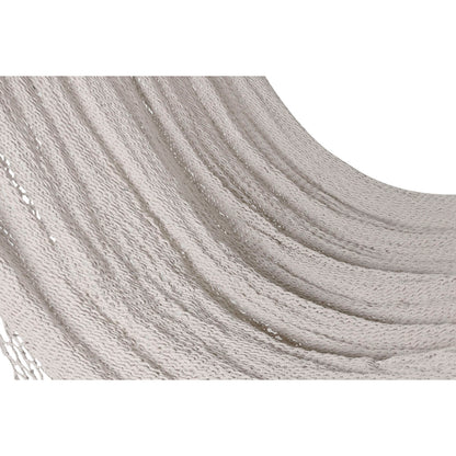 Hamac Suspendat Home ESPRIT Alb 100 x 200 x 5 cm - Curte, Mobilier de grădină și accesorii