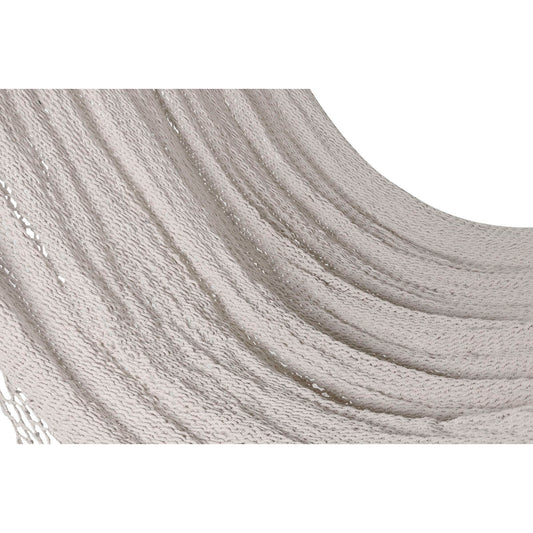 Hamac Suspendat Home ESPRIT Alb 100 x 200 x 5 cm - Curte, Mobilier de grădină și accesorii