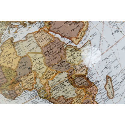 Glob Pământesc Home ESPRIT Maro PVC Lemn de mango 27 x 25 x 55 cm - Birou și papetărie, Material școlar și educațional