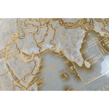 Glob Pământesc Home ESPRIT Maro PVC Lemn de mango 27 x 25 x 43 cm - Birou și papetărie, Material școlar și educațional