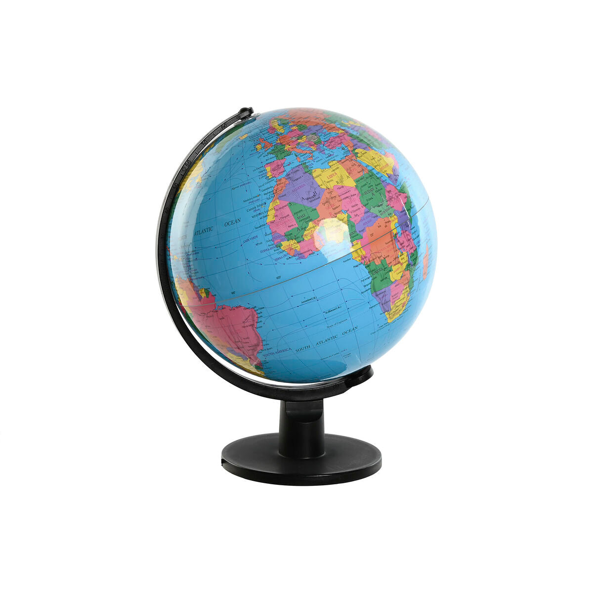 Glob Pământesc Home ESPRIT Albastru Negru PVC 33 x 32 x 41 cm - Birou și papetărie, Material școlar și educațional