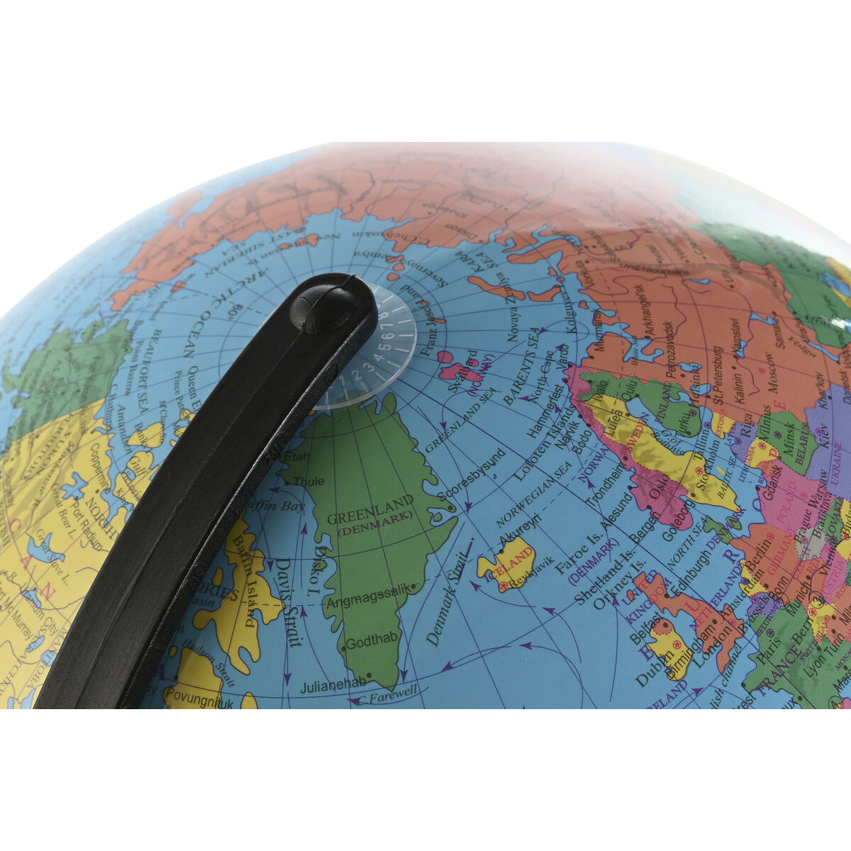 Glob Pământesc Home ESPRIT Albastru Negru PVC 33 x 32 x 41 cm - Birou și papetărie, Material școlar și educațional
