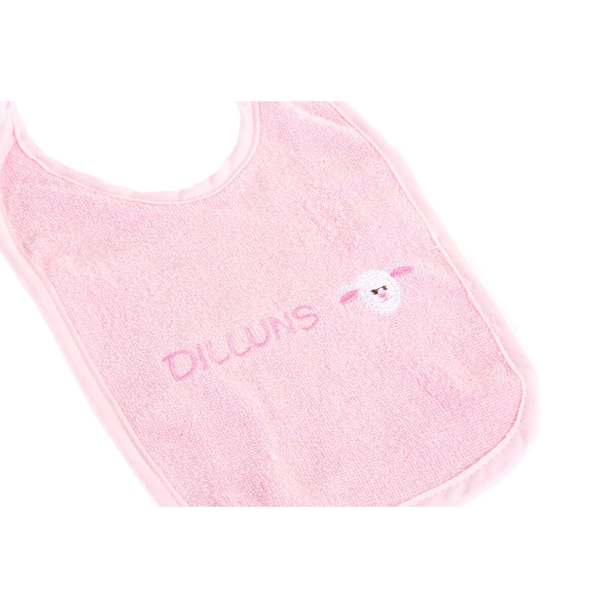 Set de Bavețele Home ESPRIT Roz Albastru celest Bumbac 19 x 29 x 3 cm (4 Unități) - Bebelus, Alăptarea și hrănirea