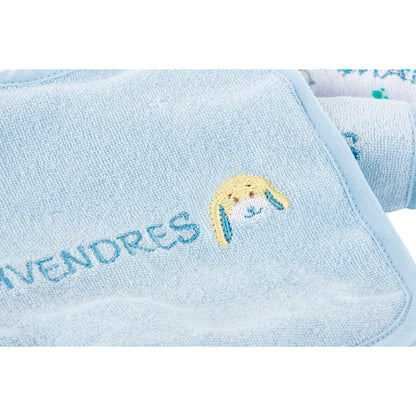 Set de Bavețele Home ESPRIT Roz Albastru celest Bumbac 19 x 29 x 3 cm (4 Unități) - Bebelus, Alăptarea și hrănirea