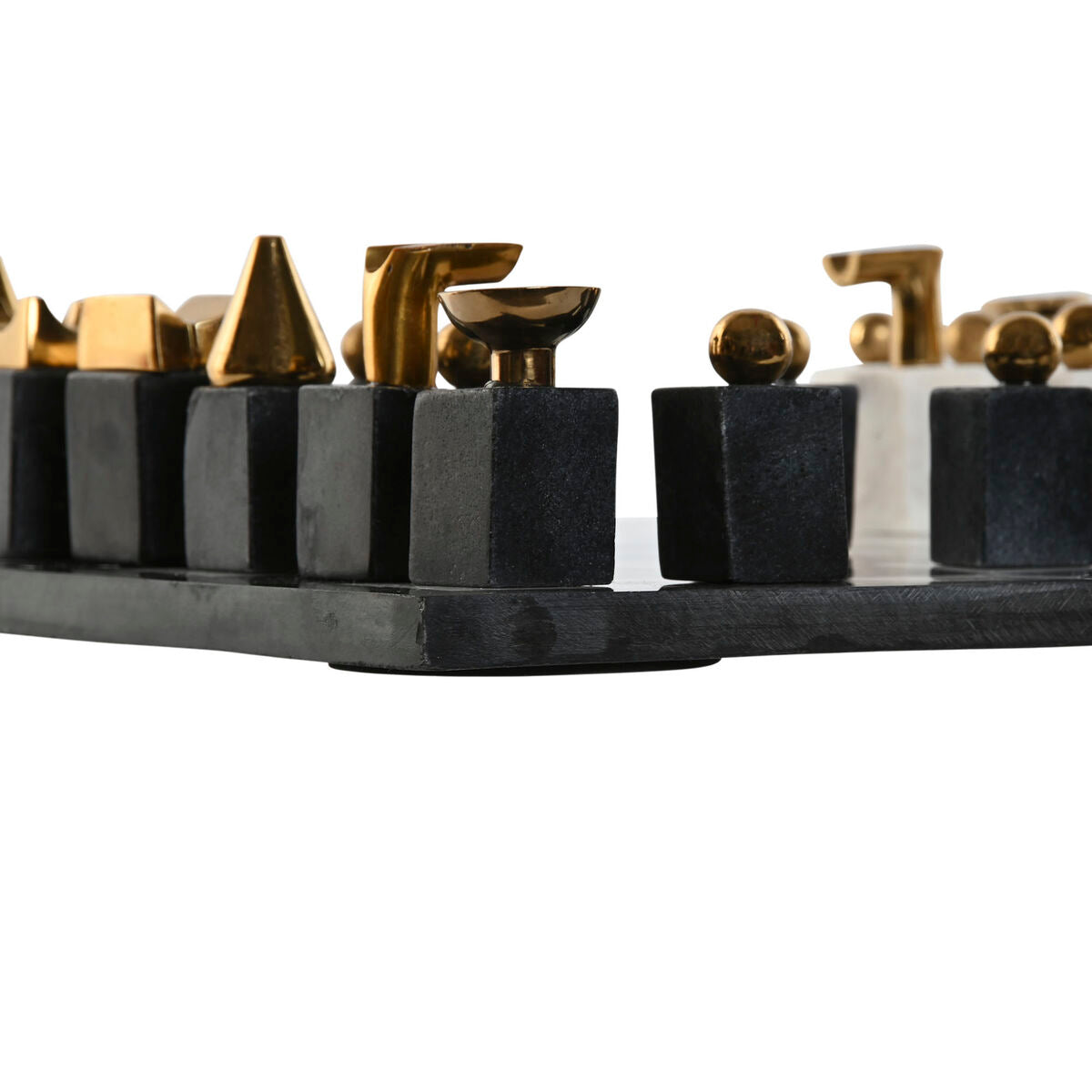 Șah Home ESPRIT Oțel Granit - Jucarii si jocuri, Jocuri și accesorii