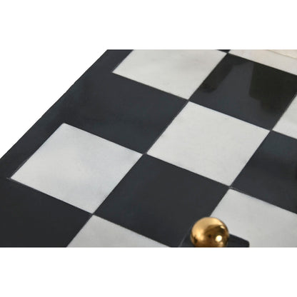 Șah Home ESPRIT Oțel Granit - Jucarii si jocuri, Jocuri și accesorii