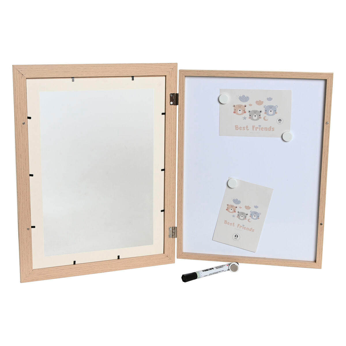 Tablou Home ESPRIT Alb Natural 34 x 3 x 44 cm - Acasă și bucătărie, Decorațiune interioară