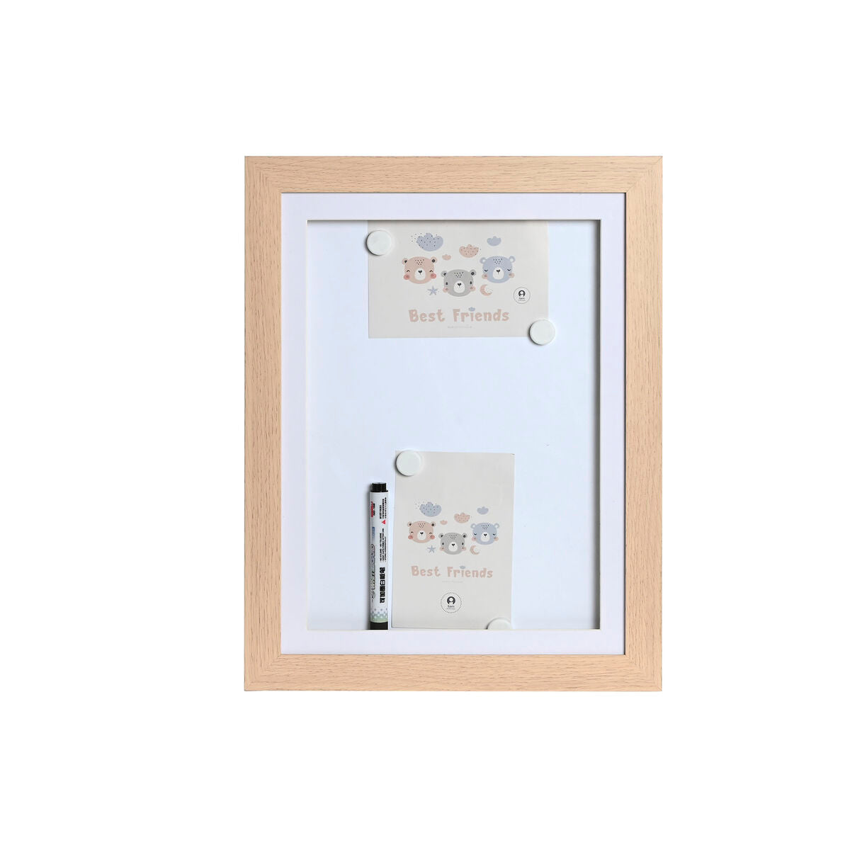 Tablou Home ESPRIT Alb Natural 34 x 3 x 44 cm - Acasă și bucătărie, Decorațiune interioară
