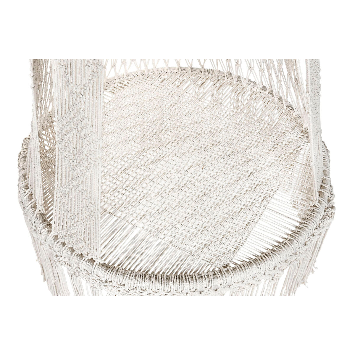 Hamac Home ESPRIT Bej Bumbac Urban 82 x 82 x 170 cm - Curte, Mobilier de grădină și accesorii
