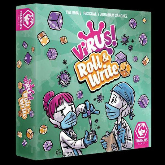 Joc de Masă Tranjis Games Virus! Roll & Write - Jucarii si jocuri, Jocuri și accesorii