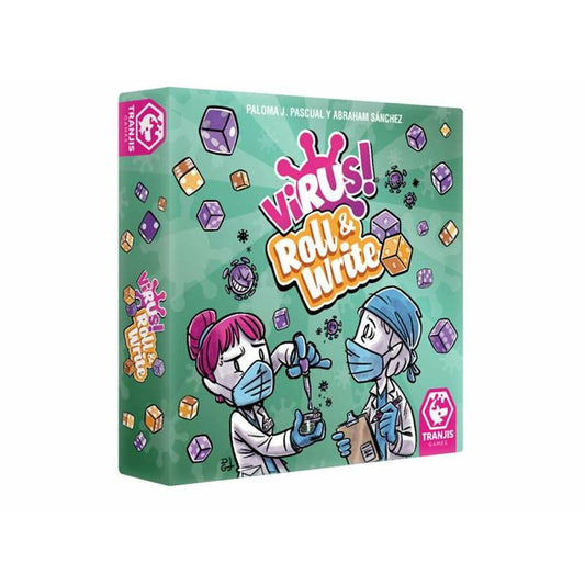Joc de Masă Tranjis Games Virus! Roll & Write - Jucarii si jocuri, Jocuri și accesorii