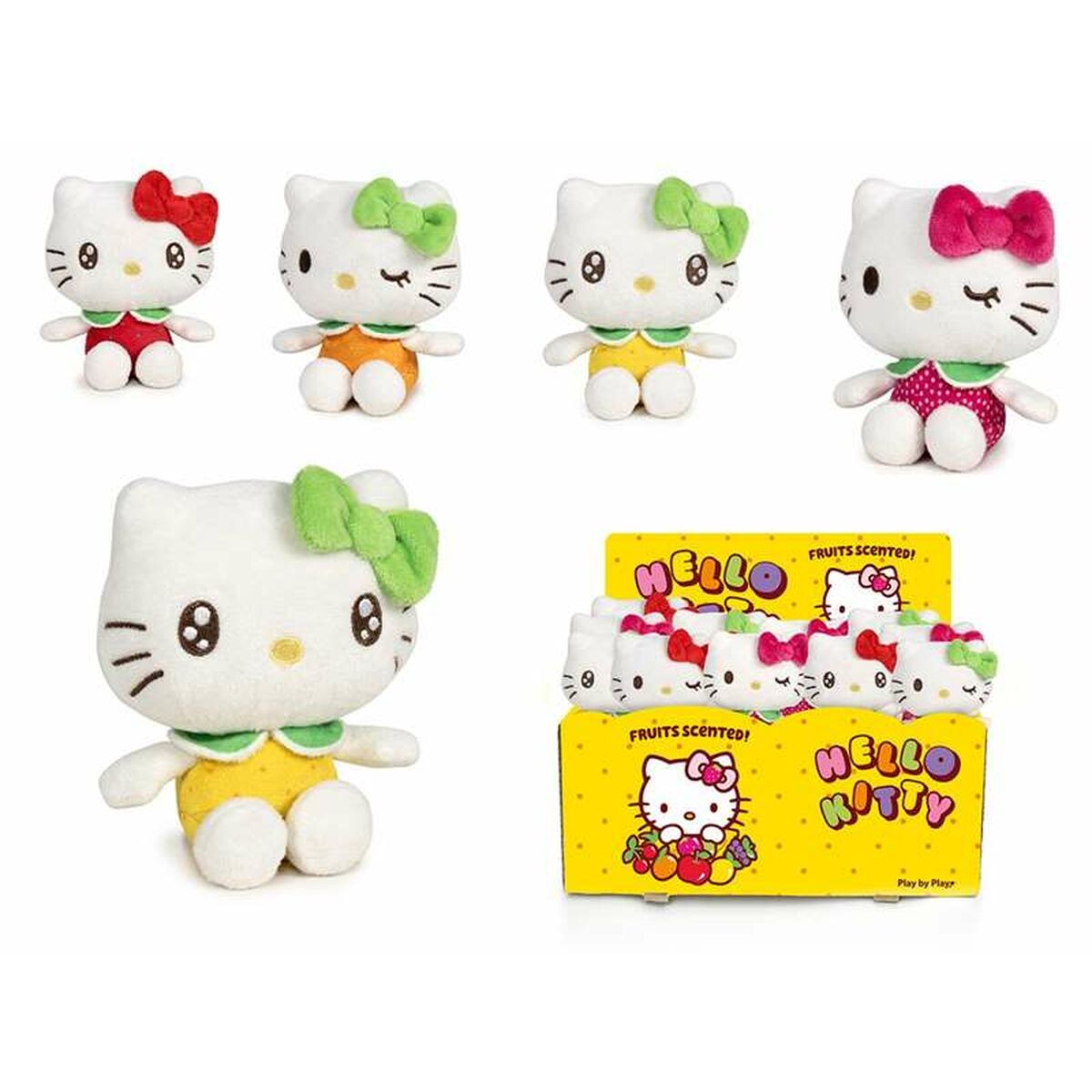 Jucărie de Pluș Hello Kitty 12 cm - Jucarii si jocuri, Jucării de pluș
