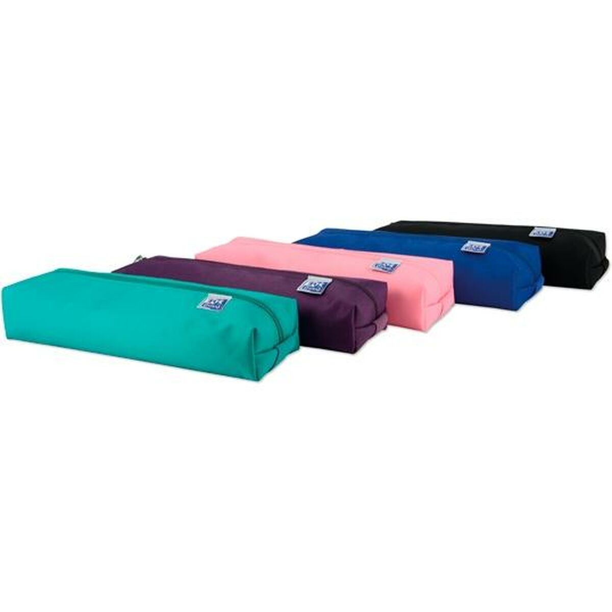 Penar Școlar Oxford 400150280 Multicolor 22 x 7 x 3,5 cm (5 Unități) - Birou și papetărie, Material școlar și educațional