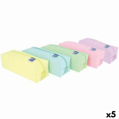 Penar Școlar Oxford LIVE & GO Multicolor 22 x 8 x 7 cm (5 Unități) - Birou și papetărie, Material școlar și educațional