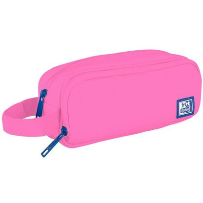 Penar Școlar Oxford KANGOO YOUNG PROOF B-SMART Roz 22,5 x 9,5 x 7 cm (5 Unități) - Birou și papetărie, Material școlar și educațional