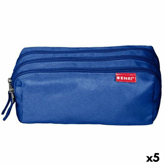 Penar Școlar ENRI Albastru 21 x 7 x 11 cm (5 Unități) - Birou și papetărie, Material școlar și educațional