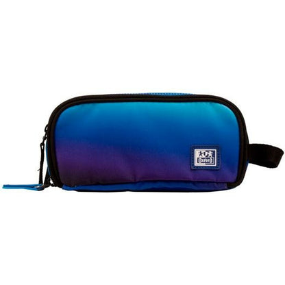Penar triplu Oxford KANGOO GRADIENT SPACE Albastru 23 x 8,5 x 10 cm (15 Unități) - Birou și papetărie, Material școlar și educațional