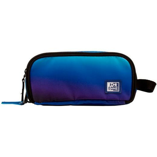 Penar triplu Oxford KANGOO GRADIENT SPACE Albastru 23 x 8,5 x 10 cm (15 Unități) - Birou și papetărie, Material școlar și educațional