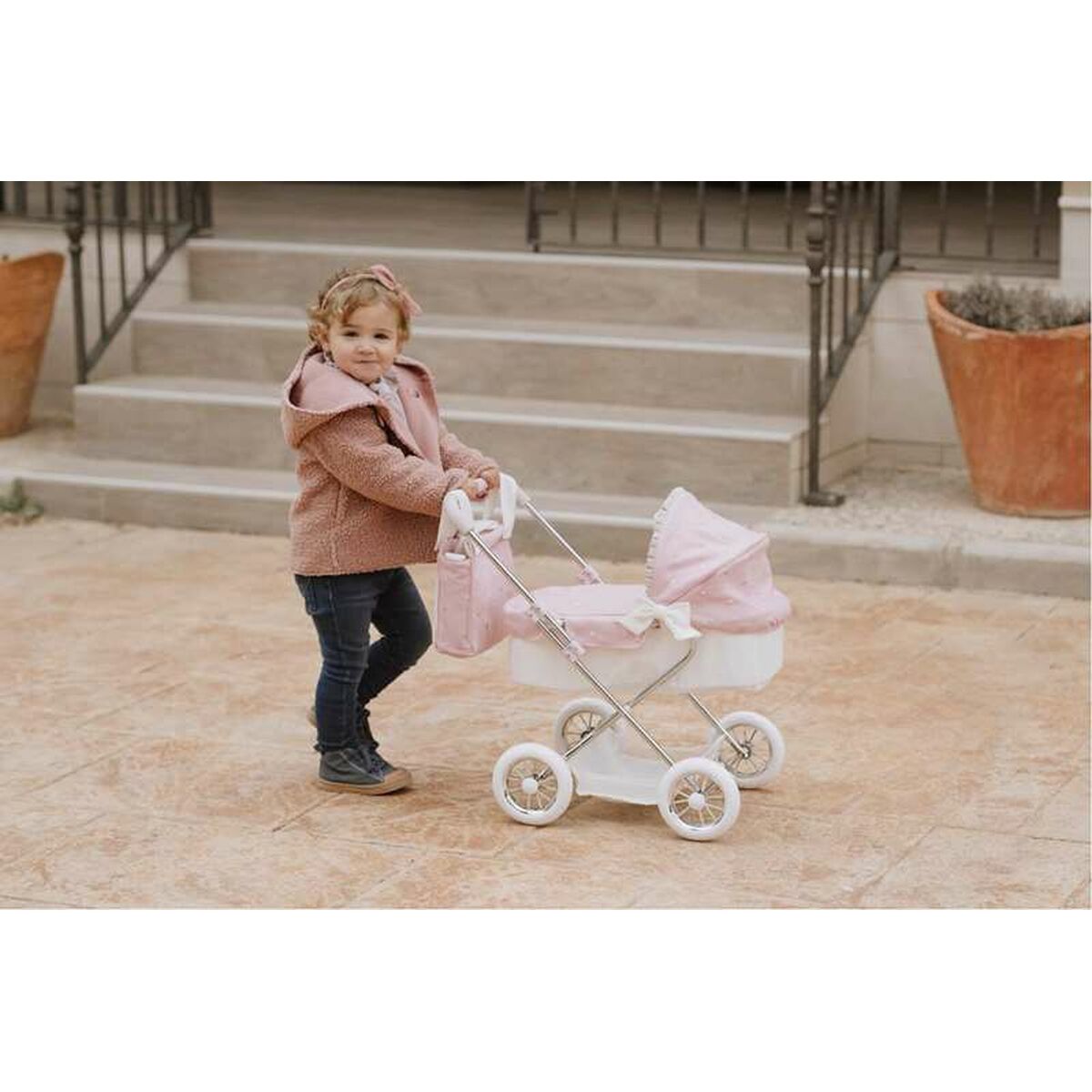Cărucior pentru Păpuși Arias Paris 55 cm - Jucarii si jocuri, Păpuși și accesorii