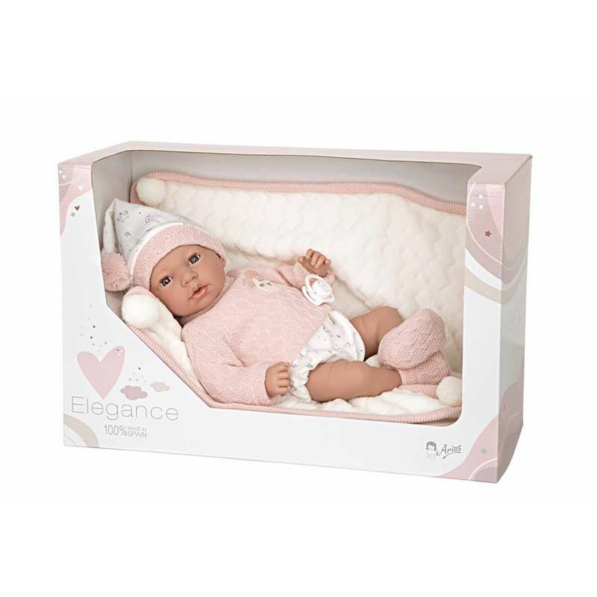 Păpușă bebeluș Arias Elegance 40 cm - Jucarii si jocuri, Păpuși și accesorii