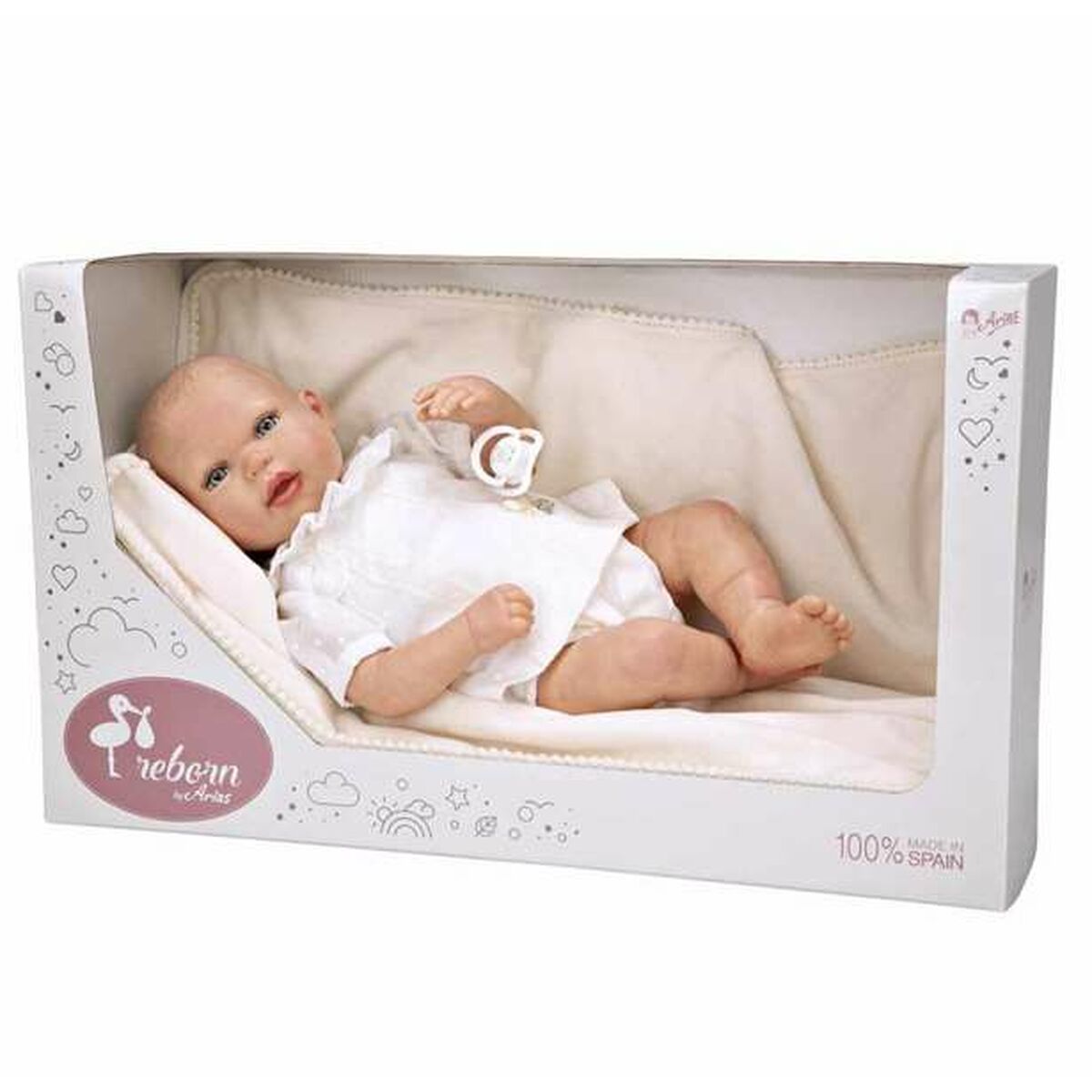 Păpuși renăscute Arias Delia 45 cm - Jucarii si jocuri, Păpuși și accesorii