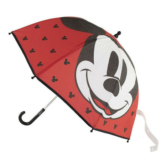 Umbrelă Mickey Mouse Roșu (Ø 71 cm) - Bagaje, Umbrelă