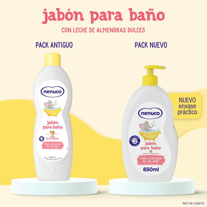Gel pentru Copii Nenuco BAÑO HIDRATANTE 650 ml - Bebelus, Igienă și îngrijire