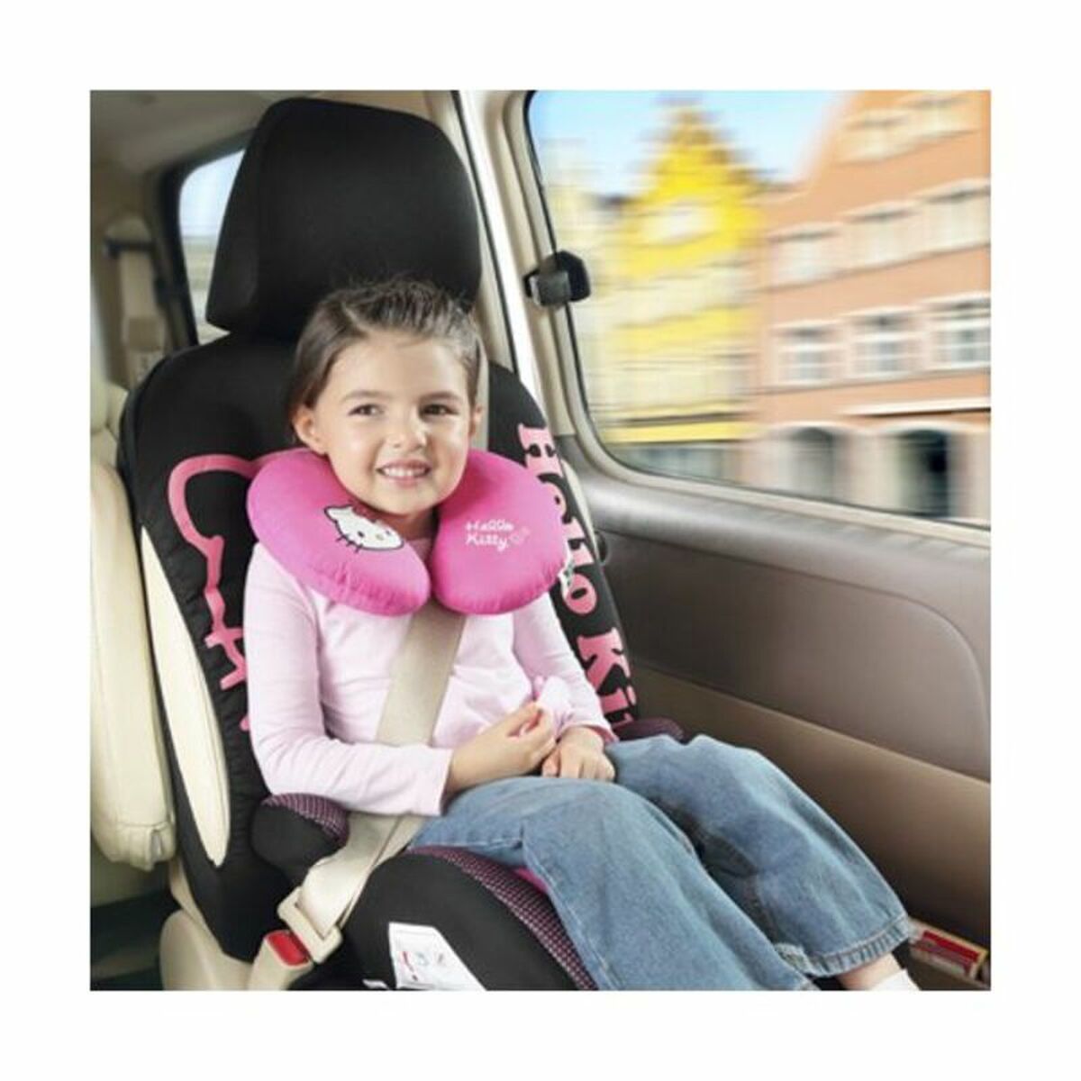 Pernuță Ergonomică Cervicală Hello Kitty KIT1033 - Bebelus, Scaune auto și accesorii