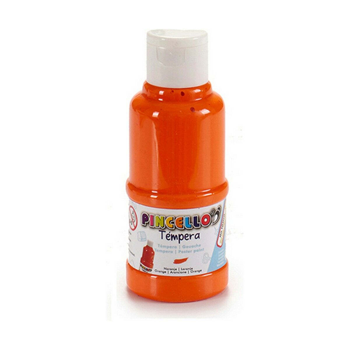 Tempera Pincello Portocaliu 120 ml - Birou și papetărie, Arte și Meserii