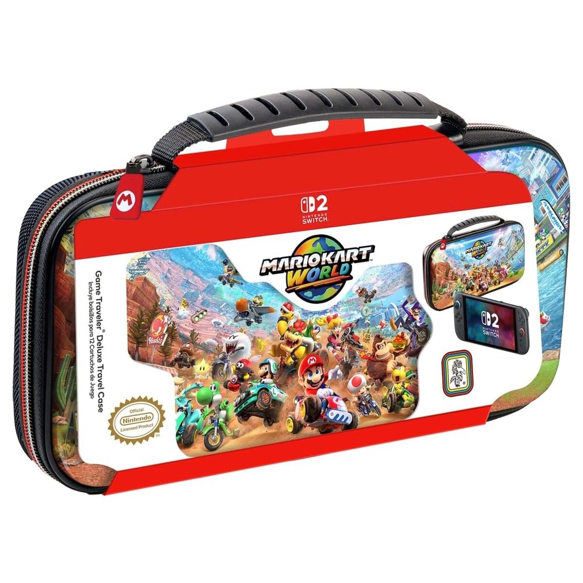 Carcasă pentru Nintendo Switch 2 Ardistel MARIOKARTW NS212MKW Negru - Electronică, Joc video