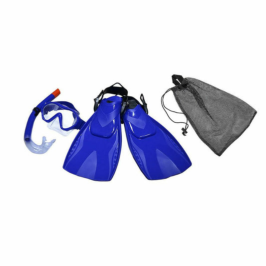Ochelari de Scufundare cu Tub și Labe de Înot Eqsi Infantil - Sport și în aer liber, Sporturi acvatice