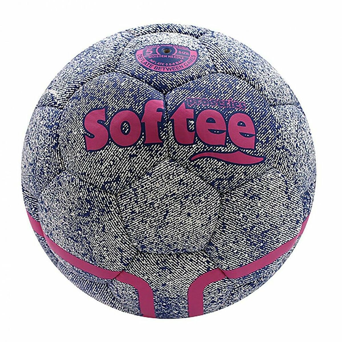 Minge de Fotbal DENIM Softee 80663 Roz Sintetic (5) - Sport și în aer liber, Fotbal