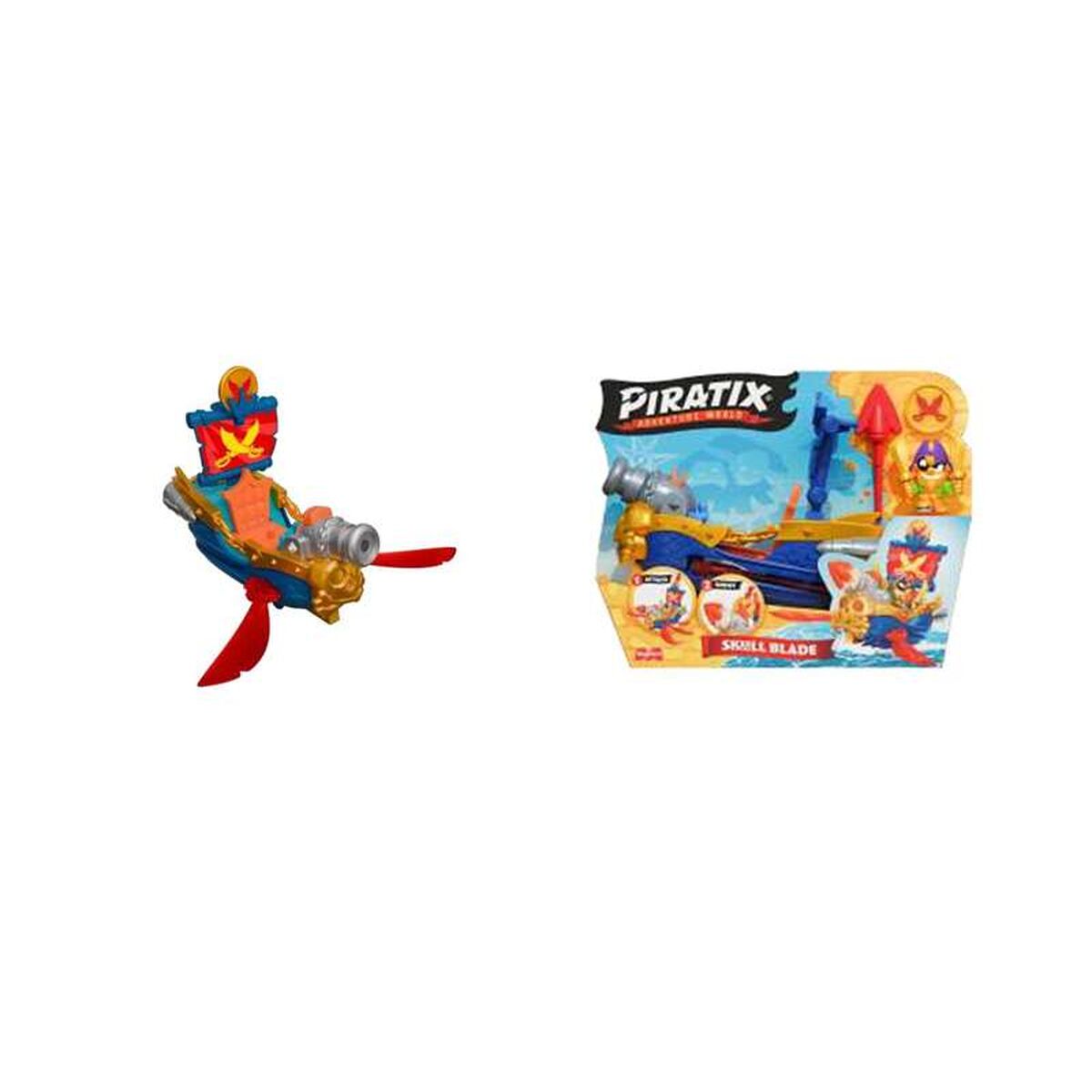 Playset Piratix Pirate Skull Blade 15,7 x 20 x 7,4 cm - Jucarii si jocuri, Păpuși și figurine