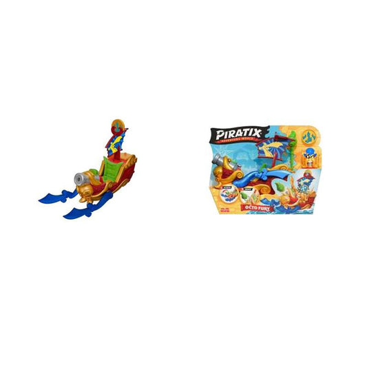 Playset Piratix Pirate Octo Fury 15,7 x 20 x 7,4 cm - Jucarii si jocuri, Păpuși și figurine