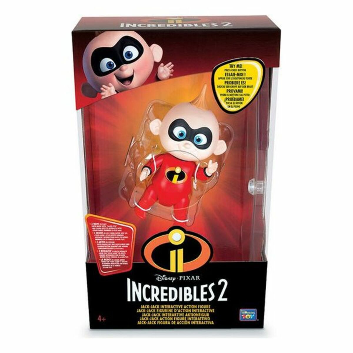 Figurină Jack Jack Incredible Bizak 61230393 114393 - Jucarii si jocuri, Păpuși și figurine