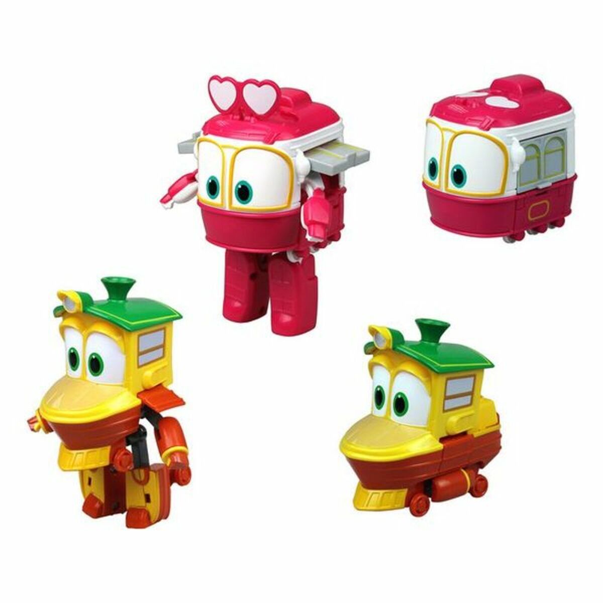 Vehicul Transformator Robotrain Bizak 62000173 116038 Modern - Jucarii si jocuri, Păpuși și figurine