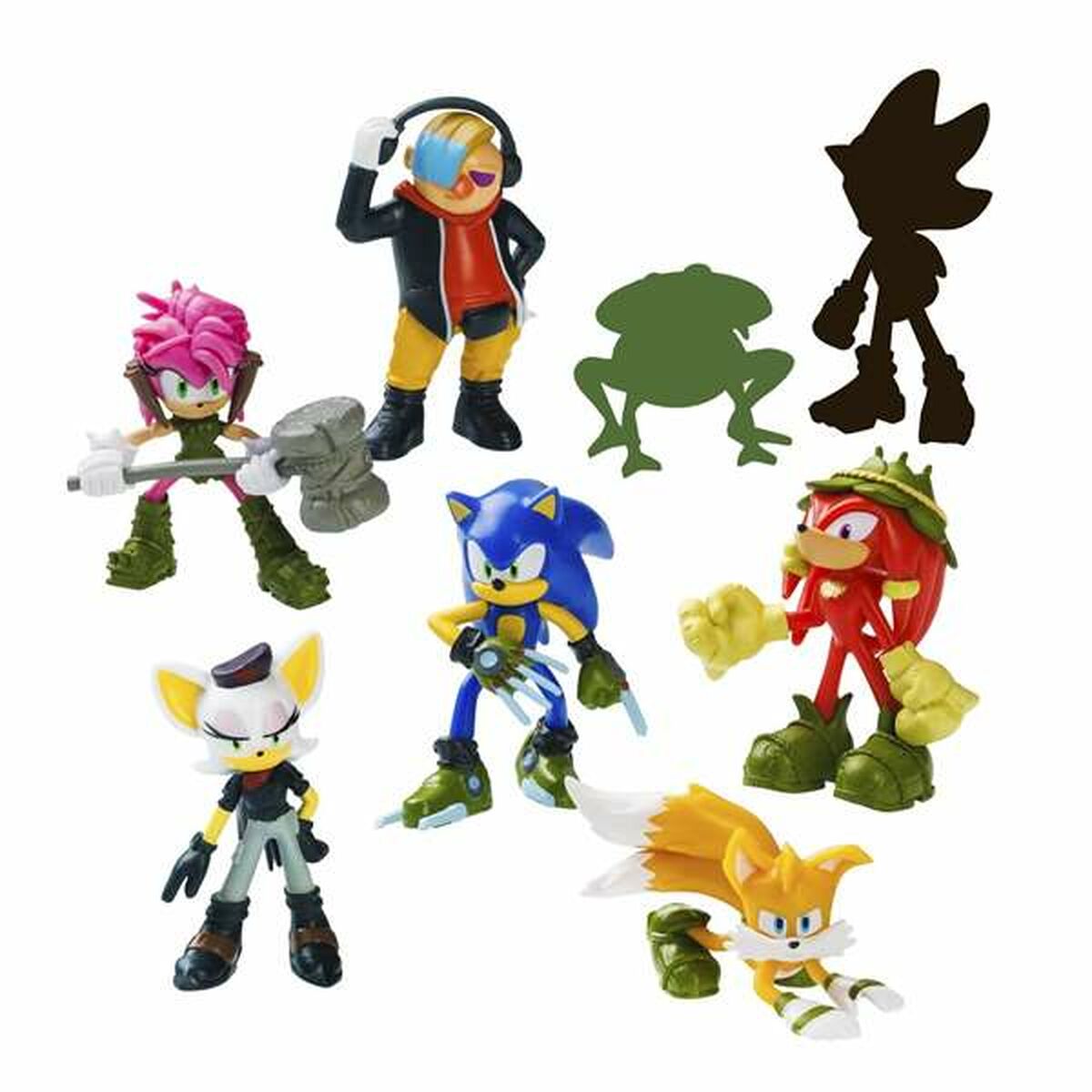 Set de figurine Sonic 8 Unități 6,5 cm - Jucarii si jocuri, Păpuși și figurine