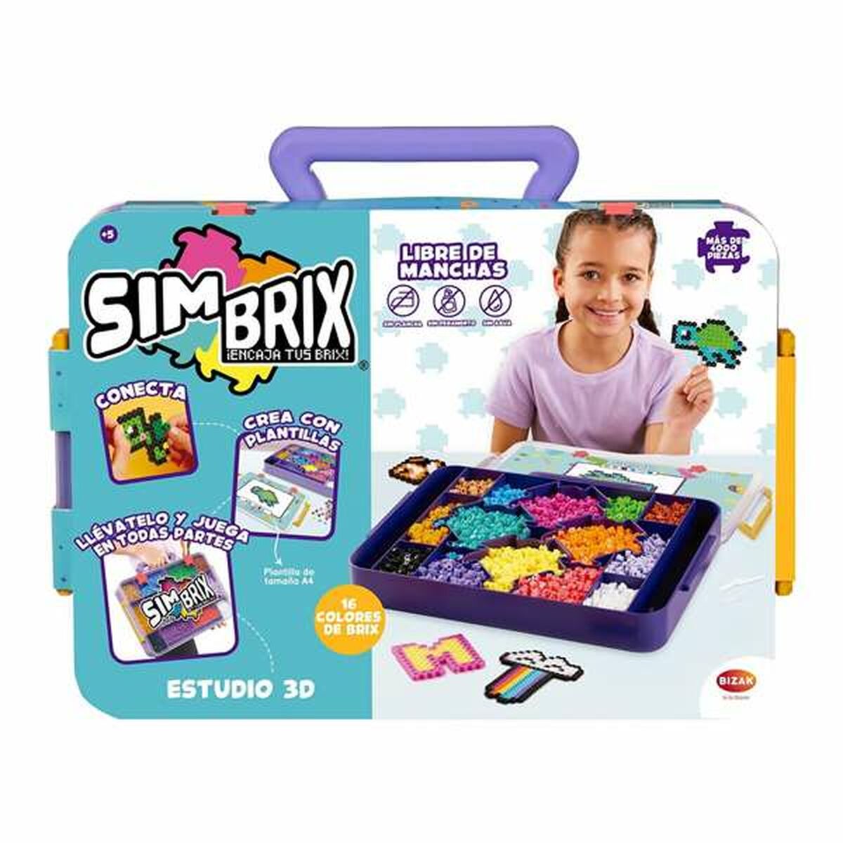 Joc Educativ Bizak Simbrix Estudio 3D - Jucarii si jocuri, Jocuri și accesorii